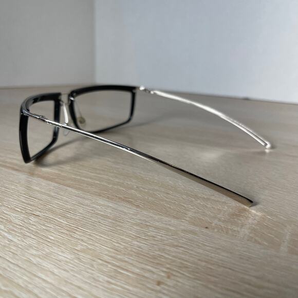 Gucci GG1761/S LS7 Sunglasses RARE! Frames Only Black Chrome 62-17-115 Italy - Picture 7 of 8